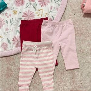 Pink and Red Kids Bottoms Set